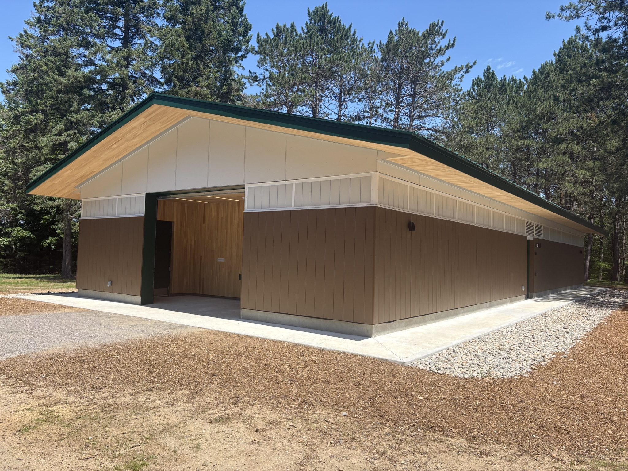 Completed washroom