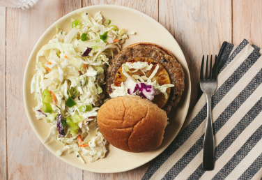 Jerk spiced chicken burger recipe